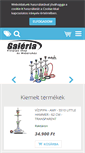 Mobile Screenshot of galeriavizipipa.hu